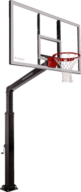 Goalsetter Launch Series basketball goals 60 - in the ground basketball hoop - adjustable basketball goals - outdoor basketball hoops
