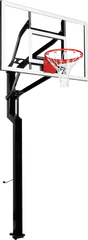 Outdoor Basketball Hoop - Goalsetter All-Star adjustable basketball hoops - HD Breakaway Basketball Rim - 54 Inch Backboard - signature series basketball goals