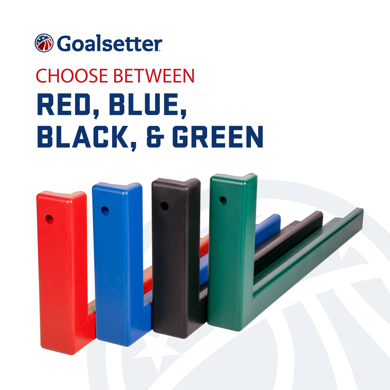 Goalsetter Multi-Purpose Backboard Padding 54" Inch Backboard Pad - Choose Between Red, Blue, Black, and Green