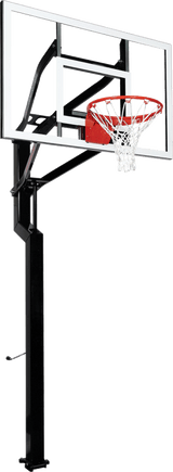 Goalsetter All-Star - Internal Glass- Collegiate Breakaway Basketball Rim - 54 Inch Backboard - outdoor basketball goal