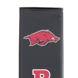 Goalsetter Basketball Collegiate Pole Pad Top View - Arkansas Basketball (Black)