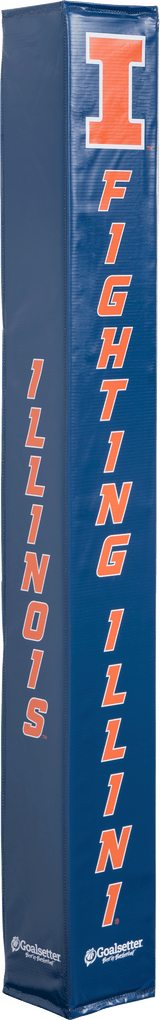 Goalsetter Collegiate Pole Pad - NCAA Illinois Illini Basketball (Blue)