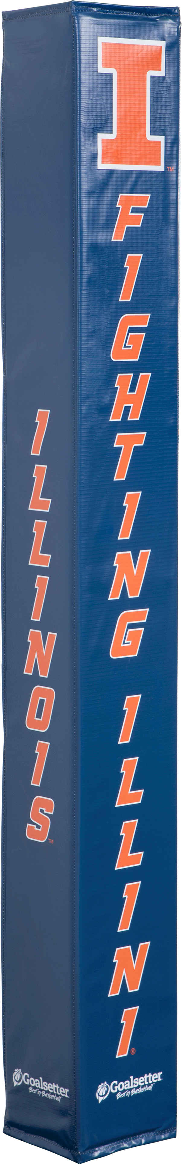 Goalsetter Collegiate Pole Pad - NCAA Illinois Illini Basketball (Blue) 