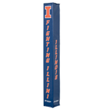 Goalsetter Collegiate Pole Pad - NCAA Illinois Fighting Illini (Blue) - Illinois Basketball