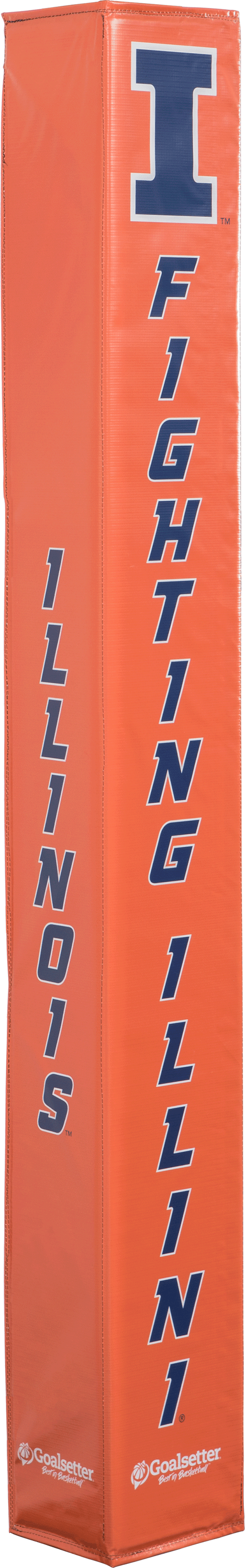 Goalsetter Collegiate Pole Pad - NCAA Illinois Illini (Orange) - Primary Mark_1