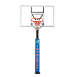 Goalsetter Basketball - Collegiate Basketball Pole Pad - NCAA Kansas Jayhawks (Blue)