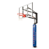 Goalsetter Basketball - Collegiate Basketball Pole Pad - NCAA Kansas Jayhawks (Blue)