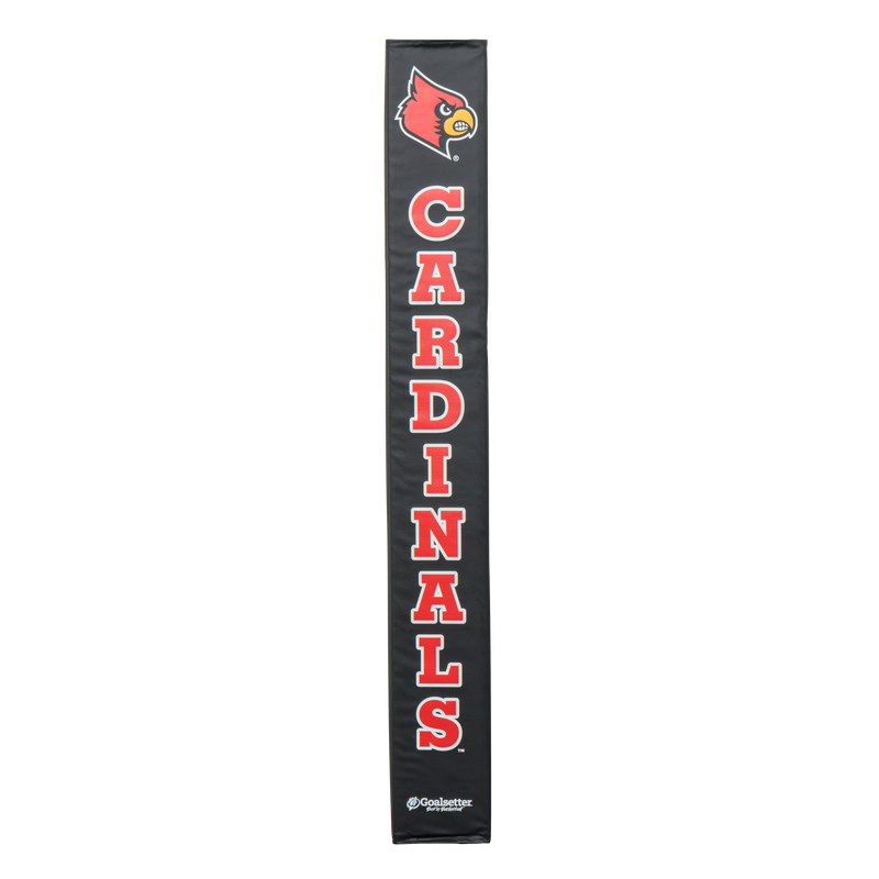 Goalsetter Basketball - Collegiate Basketball Pole Pad - NCAA Louisville basketball  (Black)