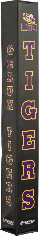 Goalsetter Basketball - Collegiate Basketball Pole Pad - LSU Tigers (Black)