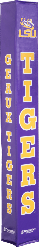 Goalsetter Basketball - Collegiate Basketball Pole Pad - LSU Tigers (Purple)