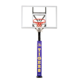 Goalsetter Basketball - Collegiate Basketball Pole Pad - LSU Tigers (Purple)