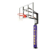 Goalsetter Basketball - Collegiate Basketball Pole Pad - LSU Tigers (Purple)