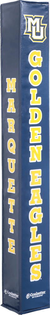 Goalsetter Basketball - Collegiate Basketball Pole Pad - Marquette Golden Eagles (Blue)