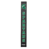 Goalsetter Basketball - Collegiate Basketball - Pole Pad - MI State Spartans Basketball (Black)
