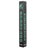 Goalsetter Basketball - Collegiate Basketball - Pole Pad - Michigan State Spartans basketball (Black)