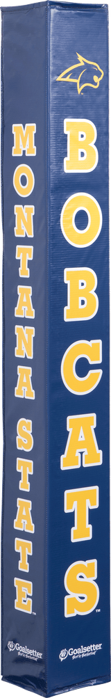 Goalsetter Basketball - Collegiate Basketball Pole Pad - Montana State Bobcats (Blue)