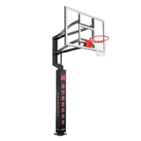 Goalsetter Basketball - Collegiate Basketball Pole Pad - Nebraska Cornhuskers (Black)