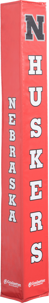 Goalsetter Basketball - Collegiate Basketball Pole Pad - Nebraska Cornhuskers (Red)