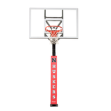 Goalsetter Basketball - Collegiate Basketball Pole Pad - Nebraska Cornhuskers (Red)