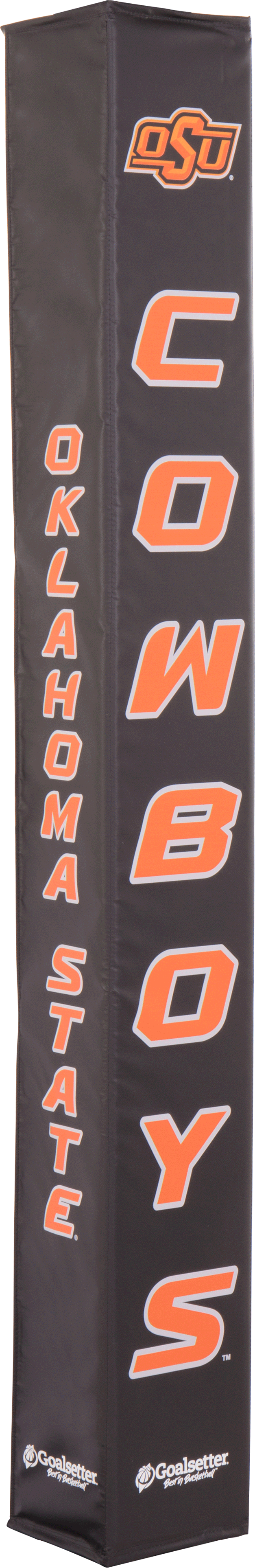 Oklahoma State Cowboys Basketball Pole Pad Black Goalsetter