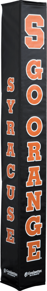 Goalsetter Basketball - Collegiate Basketball Pole Pad - Syracuse Orangemen Basketball (Black)
