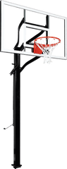 Goalsetter X560 basketball goal - Glass - HD Breakaway Rim_1 goalsetter x560