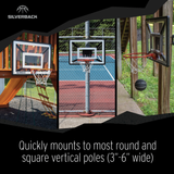 Silverback Kids Basketball Goal basketball hoop for kids