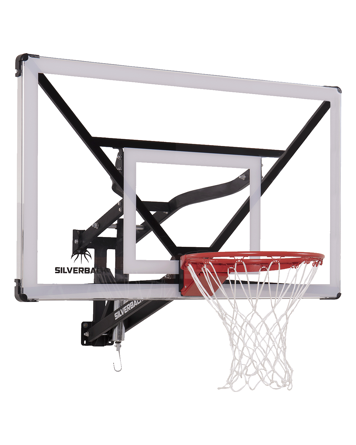 Silverback NXT 54 Wall Mounted Adjustable-Height Basketball Hoop with QUICKPLAY