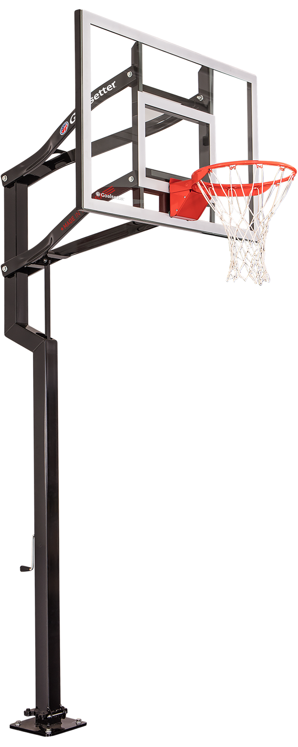 Signature Series Basketball Hoops - Goalsetter Basketball Contender - in ground basketball goals - basketball sale