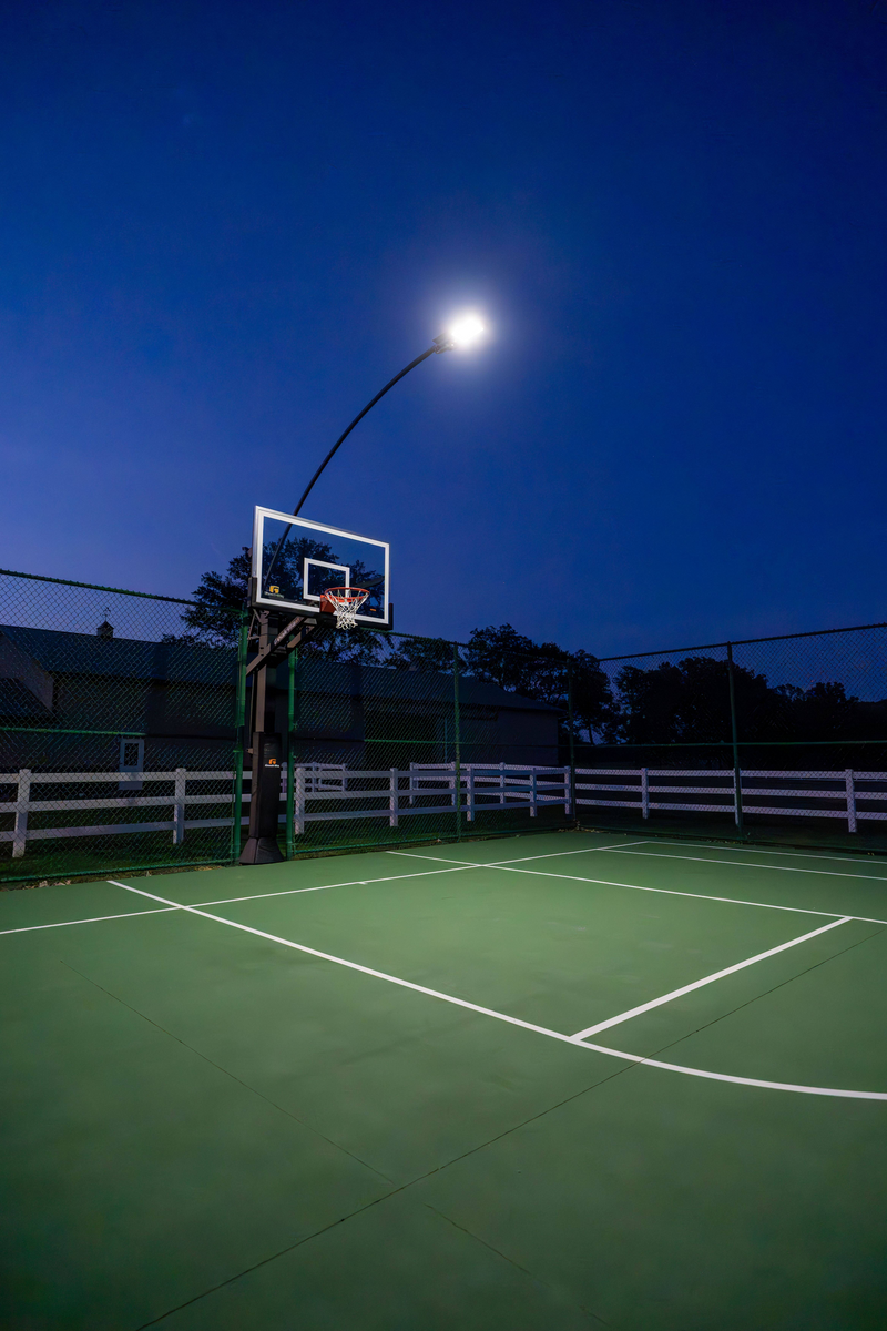 Solar LED Basketball Hoop Light