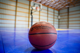 goalsetter indoor outdoor basketball on basketball court