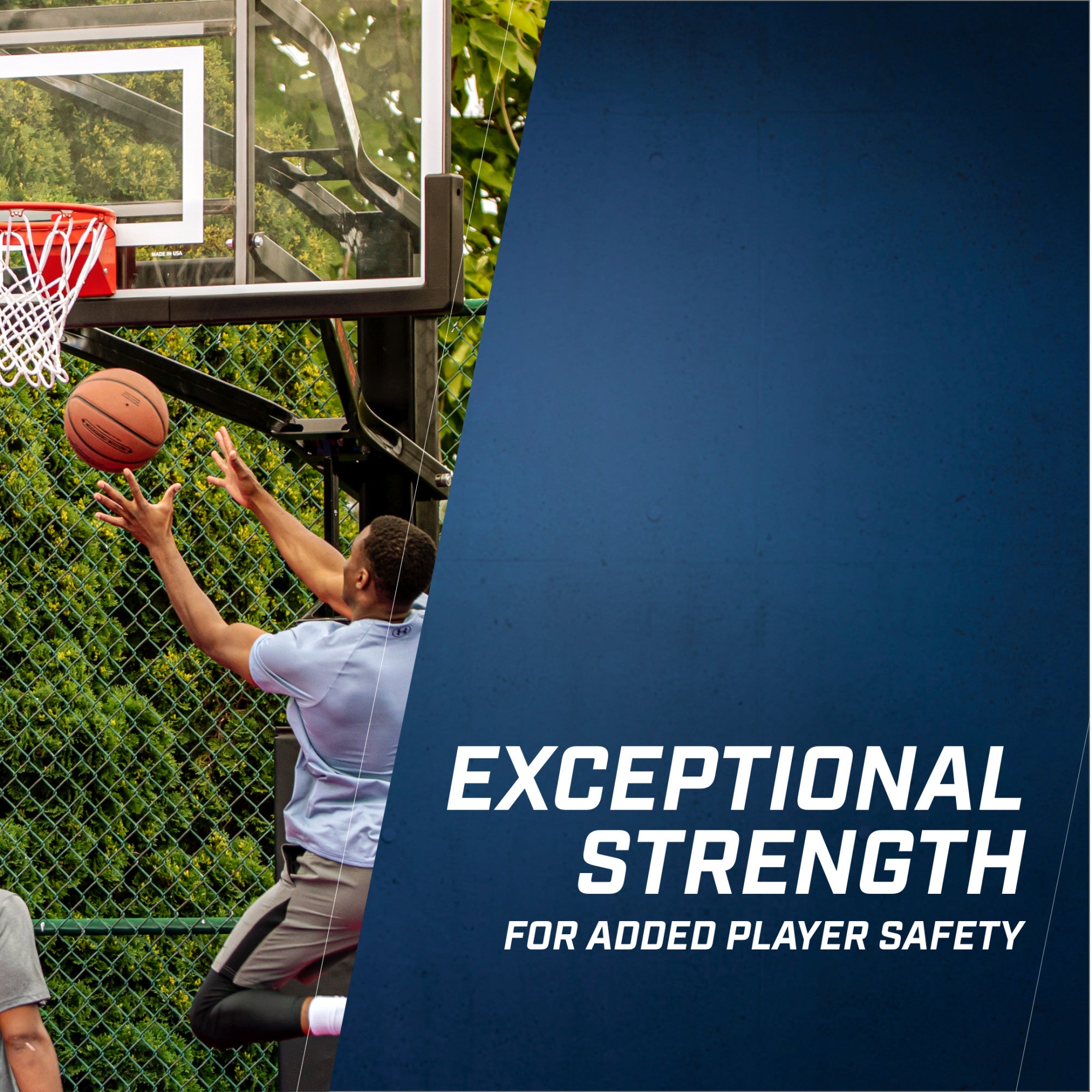 Universal Backboard Padding for Basketball Backboards | Goalsetter