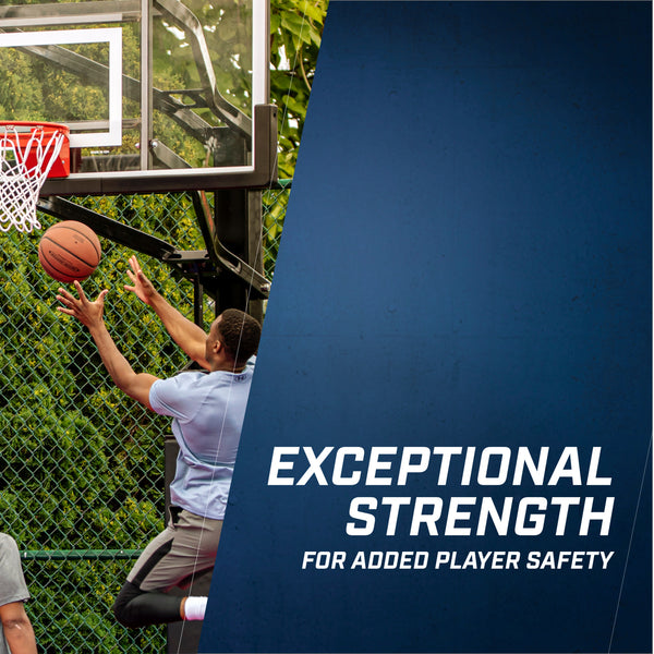 exception strength for added player safety - goalsetter universal backboard pads
