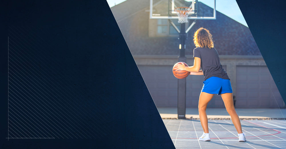goalsetter basketball hoop sale all American in ground 