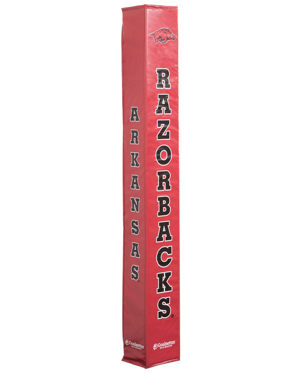Collegiate Accessories - arkansas razorbacks collegiate pole pad for basketball hoops