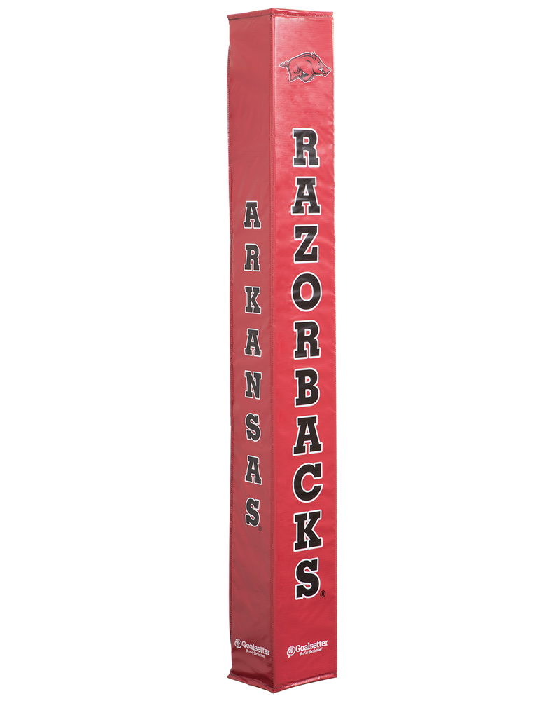 Collegiate Accessories - arkansas razorbacks collegiate pole pad for basketball hoops