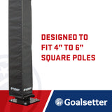 Custom Fit Basketball Pole Pad (4" Poles)