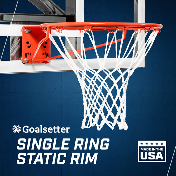 goalsetter basketball hoop single static rim 