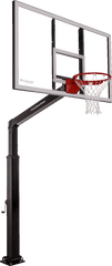 Goalsetter Launch Series basketball goals 60 - in the ground basketball hoop - adjustable basketball goals - outdoor basketball hoops