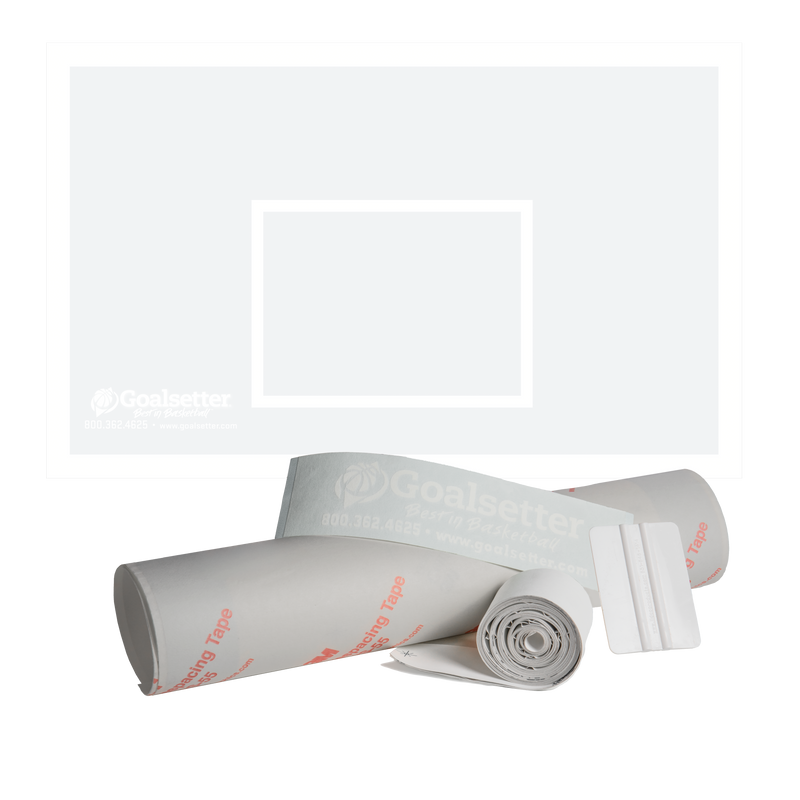 goalsetter basketball backboard repair kit for hoop 