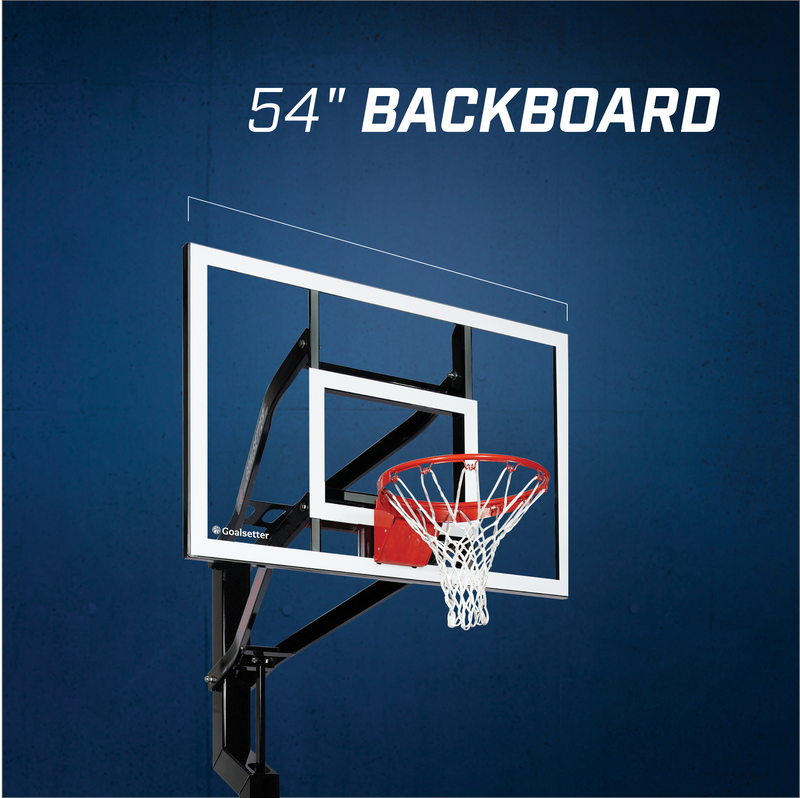goalsetter all star basketball hoop - 54" inch backboard