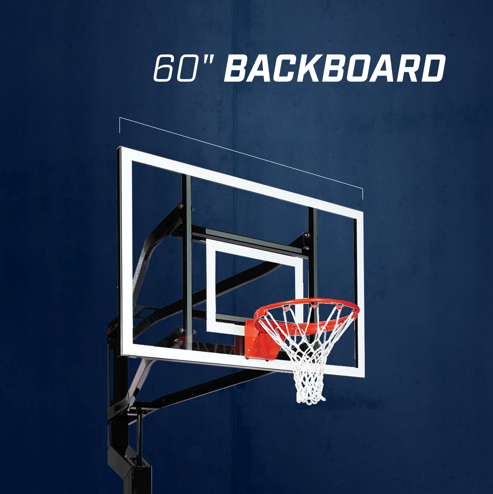 Captain Adjustable Height Basketball Hoop | Goalsetter