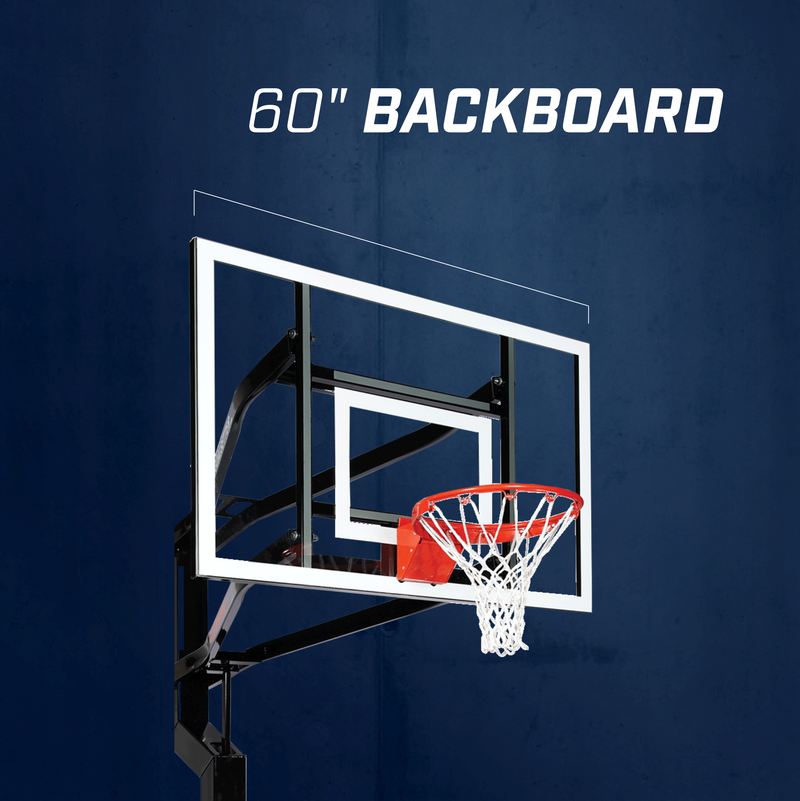 goalsetter captain basketball hoop - 60 inch Backboard