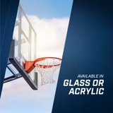 Goalsetter Basketball In Ground Hoop X560 - 60 inch backboard Available in Glass or Acrylic