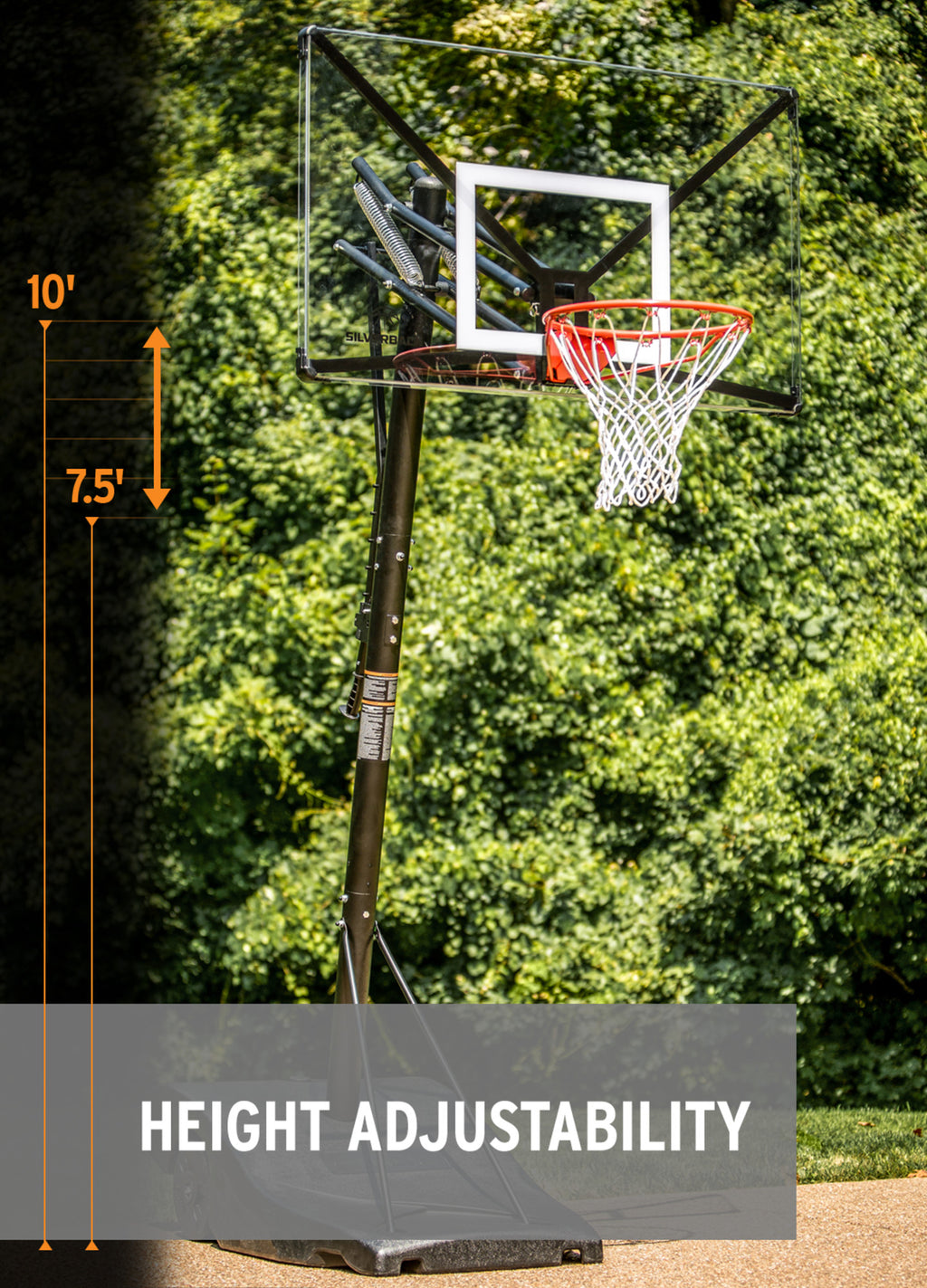 NXT 54 Portable Basketball Hoop Goalsetter