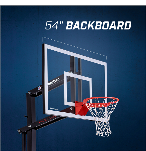 Goalsetter Basketball In Ground Hoop X454 - 54" Backboard