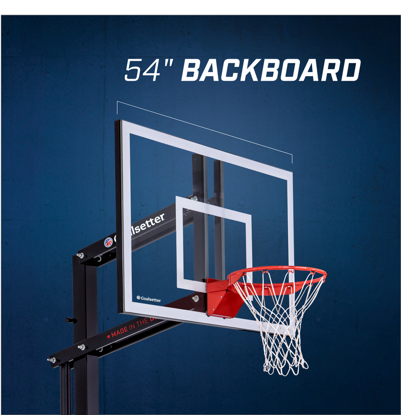 Extreme Series 54 In Ground Basketball Hoop - Acrylic Backboard