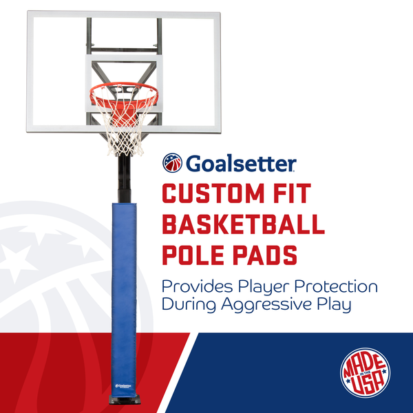Goalsetter Custom Fitted Pole Padding (5-6" Poles) - Blue_2