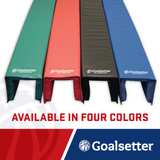 Goalsetter Custom Fitted Pole Padding (5-6" Poles) - Availible in Four Colors - Green, Red, Black, and Blue