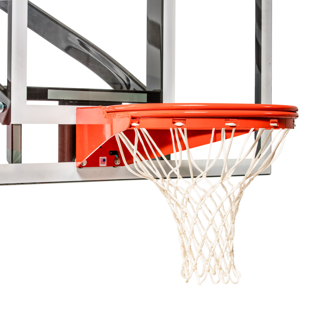 Double rim discount basketball hoop